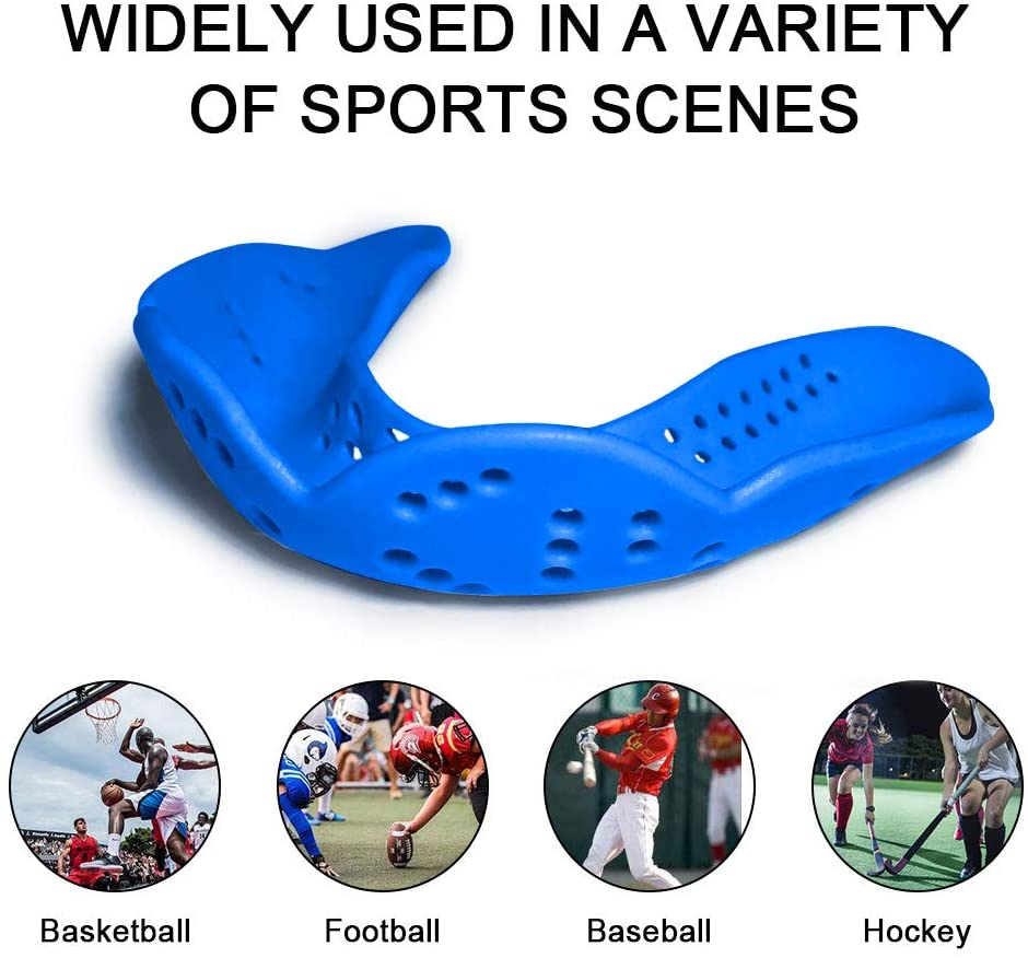 Sports Mouthguard EVA Athletic Mouthpiece Professional Tooth Brace for Basketball Football Boxing Tooth Protection