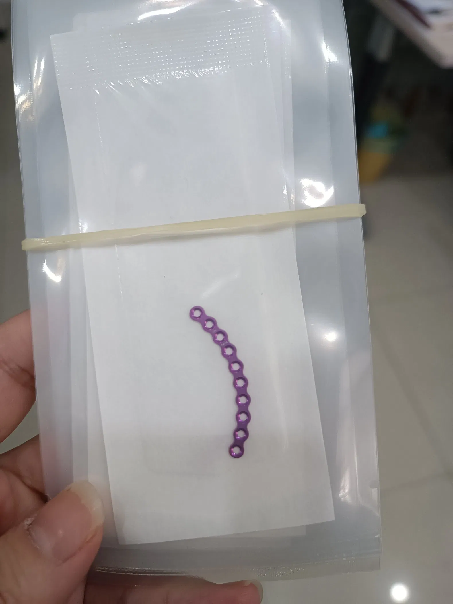 Maxillofacial Locking Plate Orthopedic Implant Titanium Material