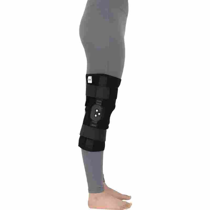 Adjustable Open Patella Hinged Neoprene Knee Support Breathable Knee Brace