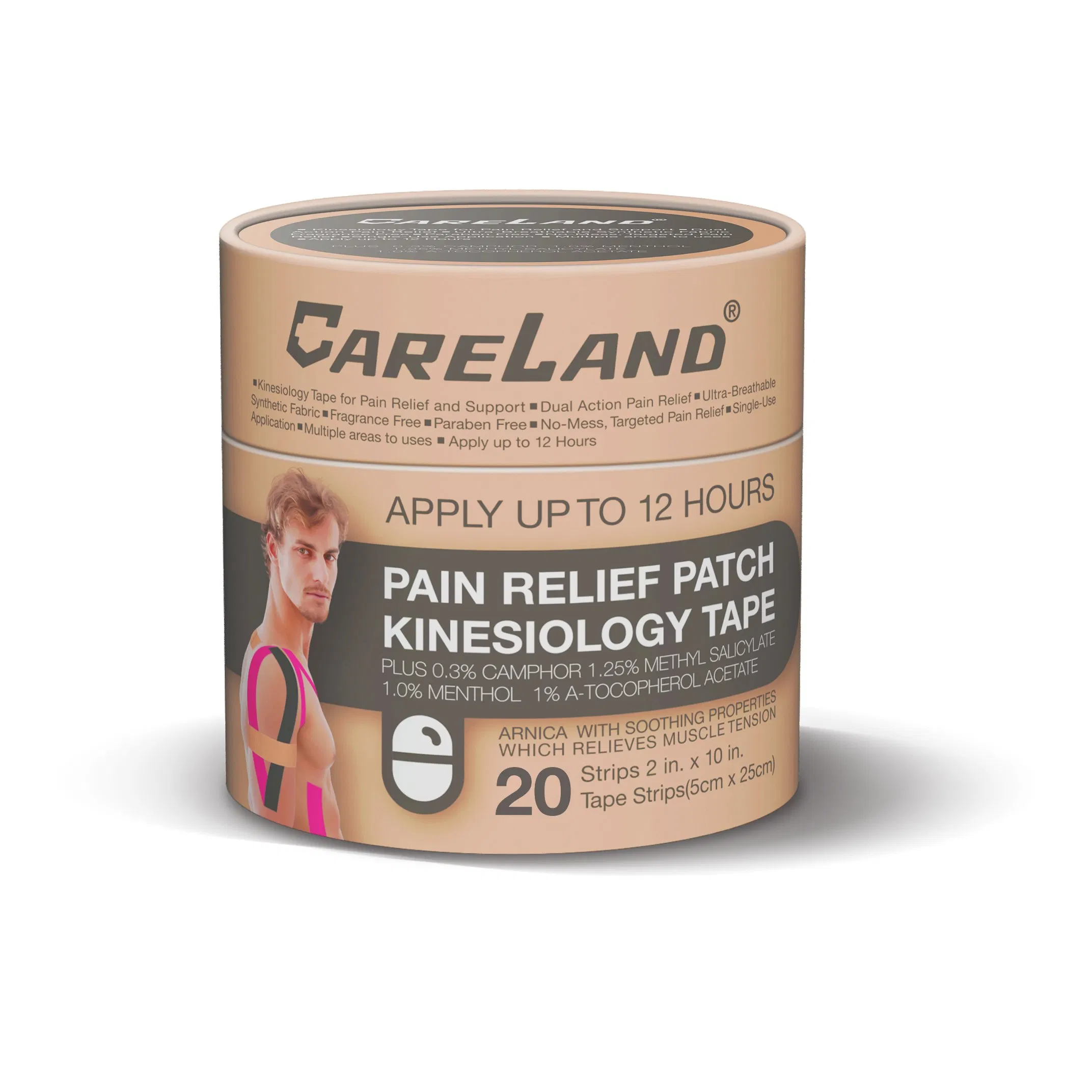 Muscle Recovery Athletic Injury Therapeutic Fabric Kinesiology Tape for Sports