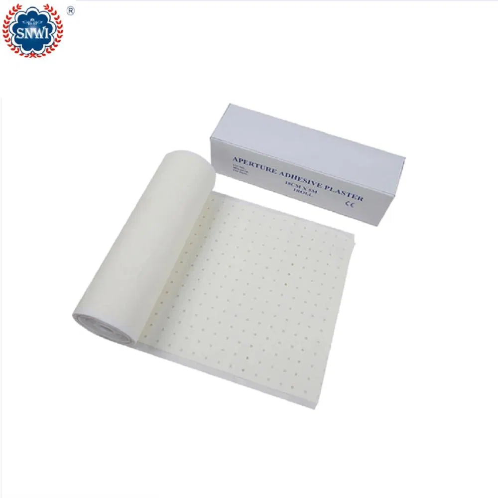 High Quality Medical Surgical Wound Care Cotton Zinc Oxide Adhesive Plaster Bandage Tape with Plastic Can