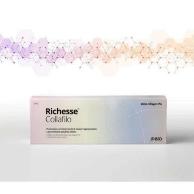 Richesse Collafilo Lucizen Therafill Korea Gel Injection Collagen Injection for Nasolabial Folds Fill The Lacrimal Groove Dermal Filler