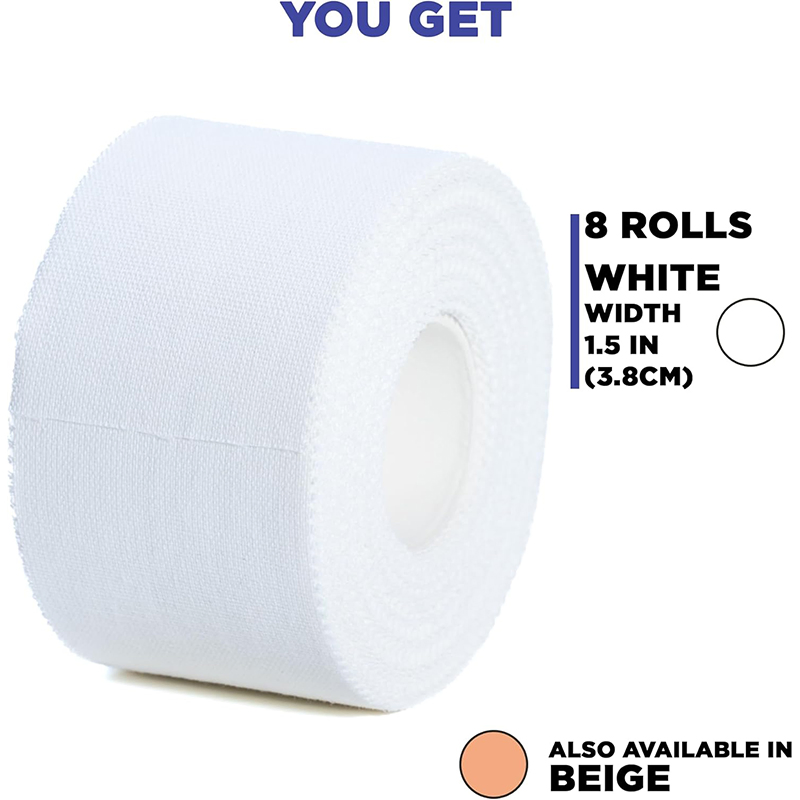 Industrial Zinc Oxide Coated Cotton Fabric Roll Bulk Raw Material for Medical and Sports Tape Production