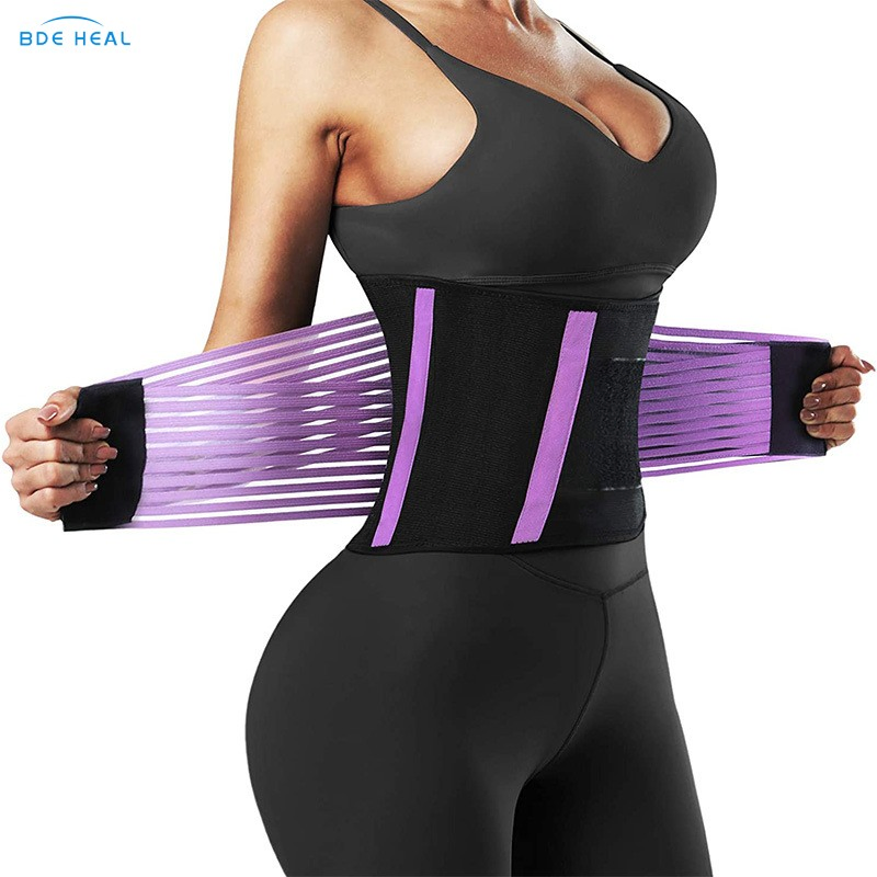 Adjustable Waist Belt Belly Belt Trainer Lumabr Back Support for Men&Women