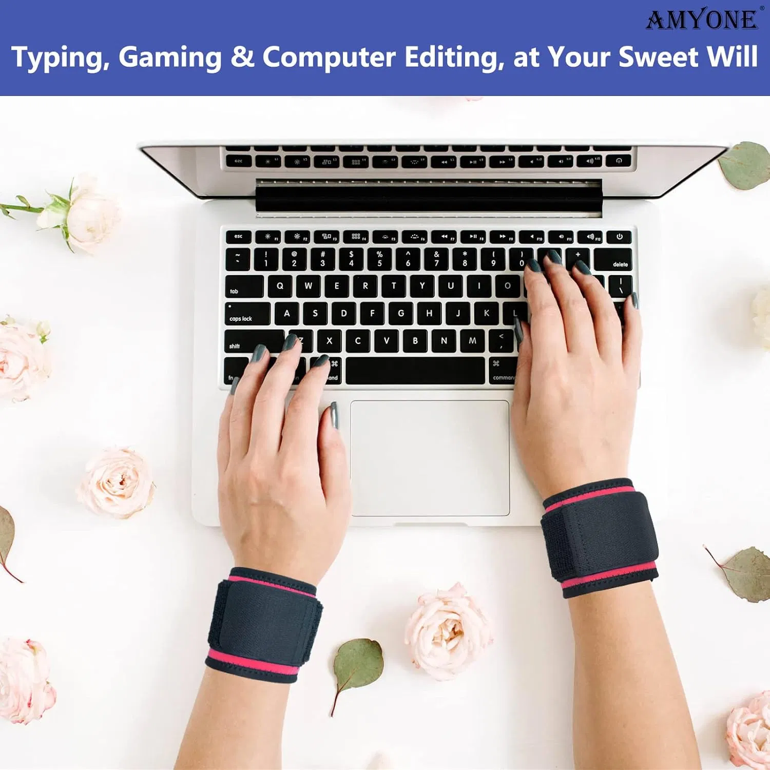 Wrist Support with Reinforced Strap for Sprain Recovery