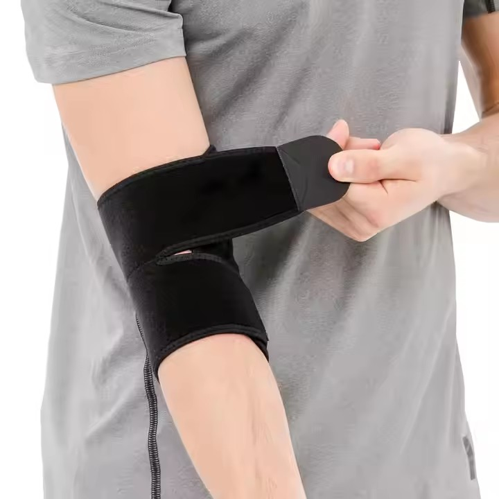 High Quality Custom Neoprene Immobilizer Stabilizer Splint Support Adjustable Elbow Brace Tennis Elbow Support