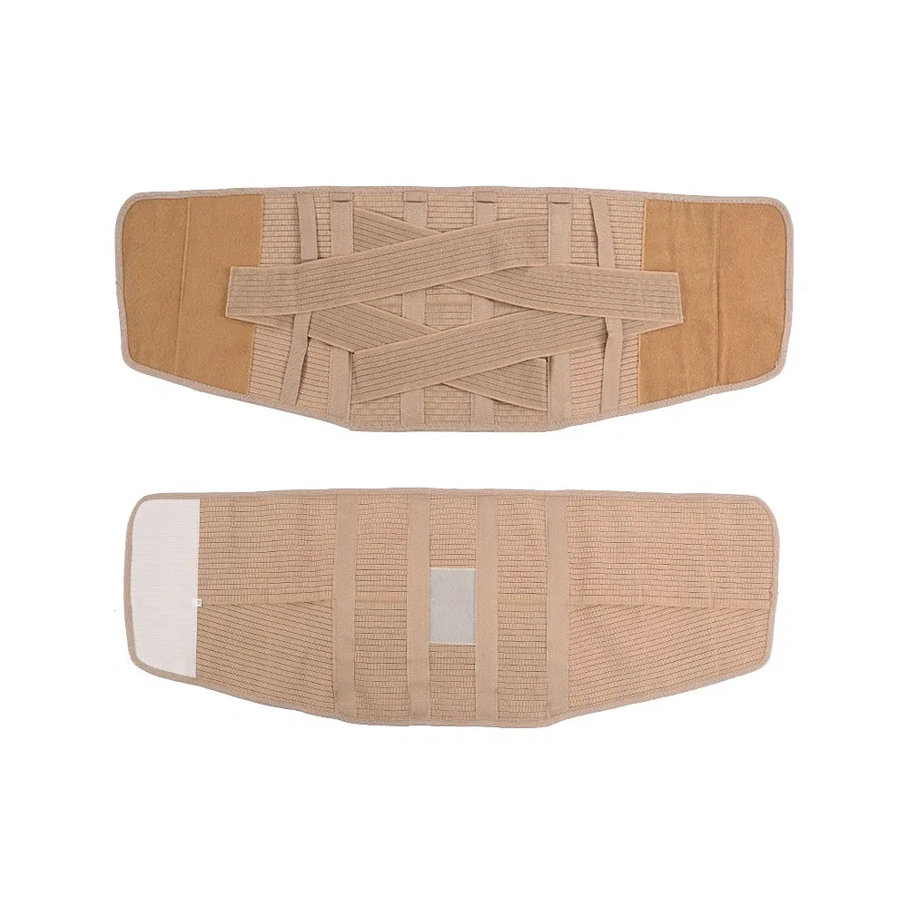 Adjustable Waist Support Wrap with Steel Stabilizers