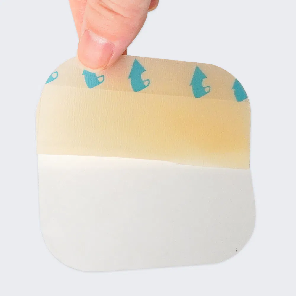 Waterproof Self Adhesive Hydrocolloid Wound Dressing Hydrocolloid Patch Bandages for Bed Sore Catheter Fixation