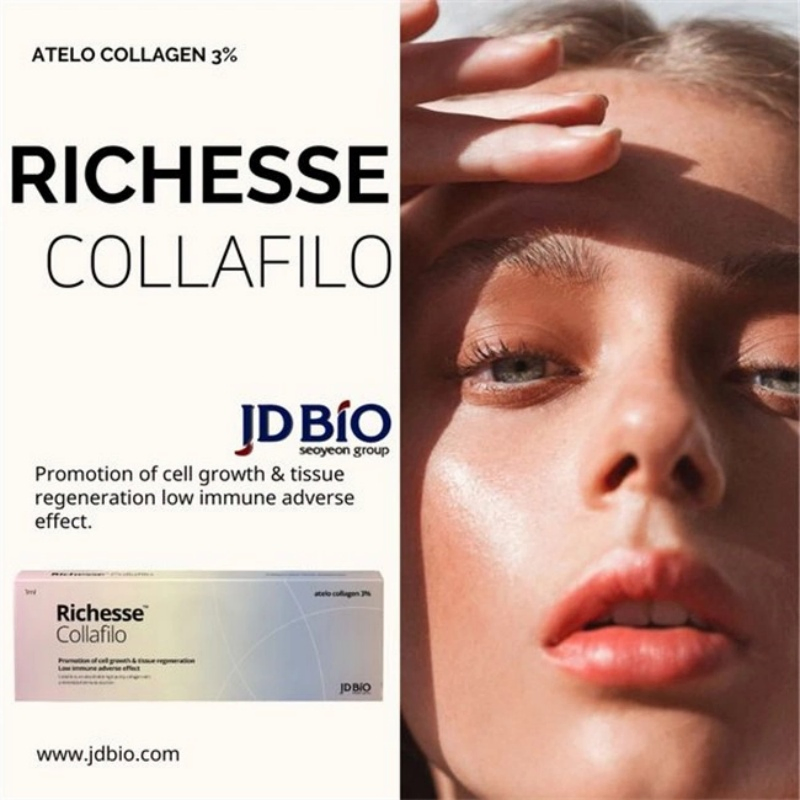 Richesse Collafilo Collagen Filler Facial Collagen Injection Richesse Collafilo Natural Volume in The Skin Filled with Collagen