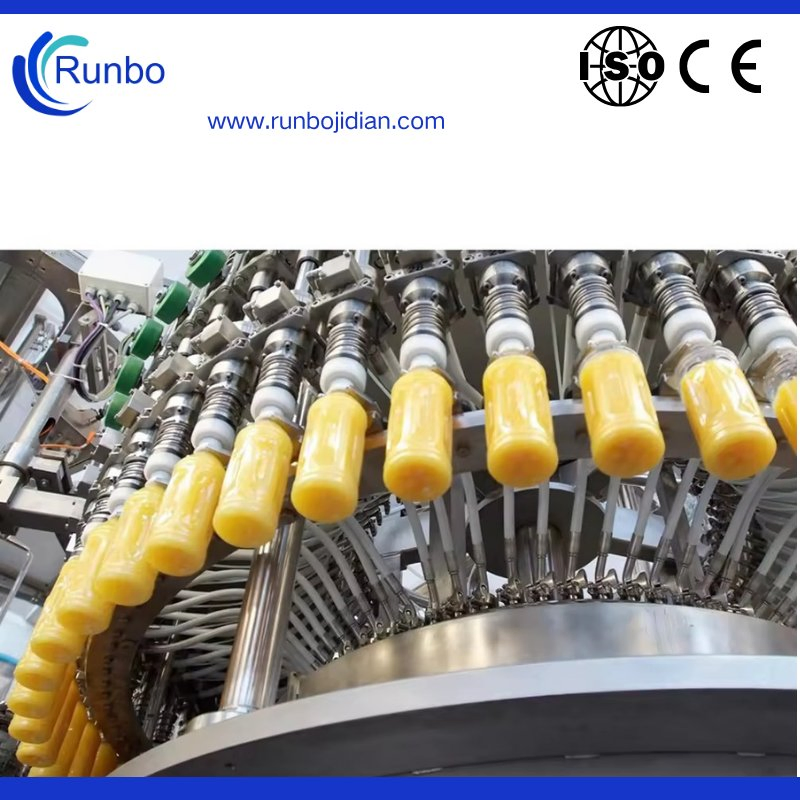 Liquid Filling Solution with Automated Technical Support for Food Applications