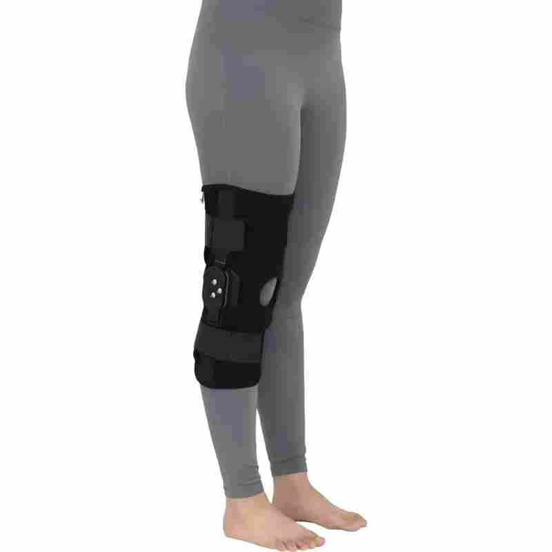 Adjustable Open Patella Hinged Neoprene Knee Support Breathable Knee Brace