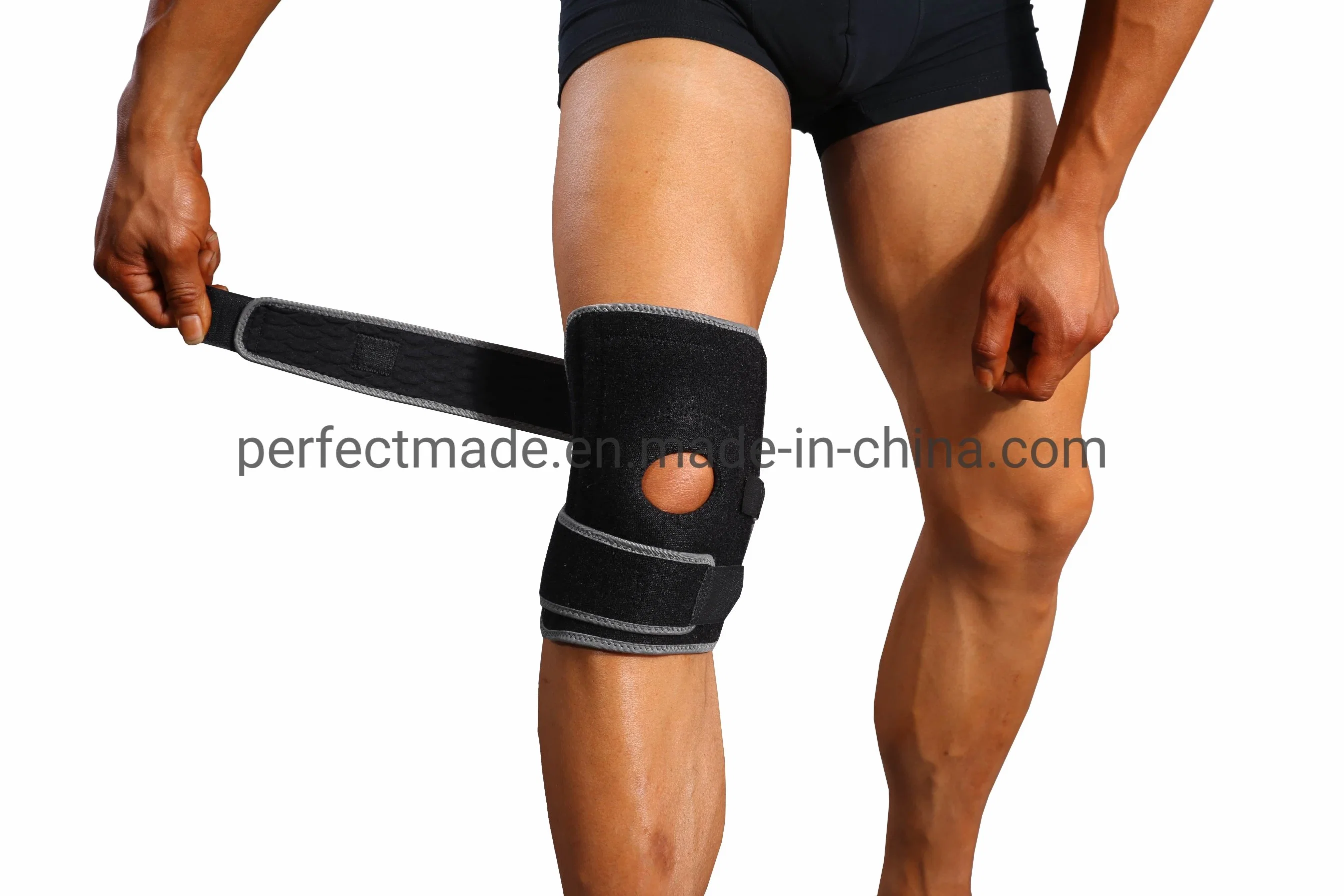 Factory Neoprene Open Patella Knee Stabilizer Wrap Knee Support
