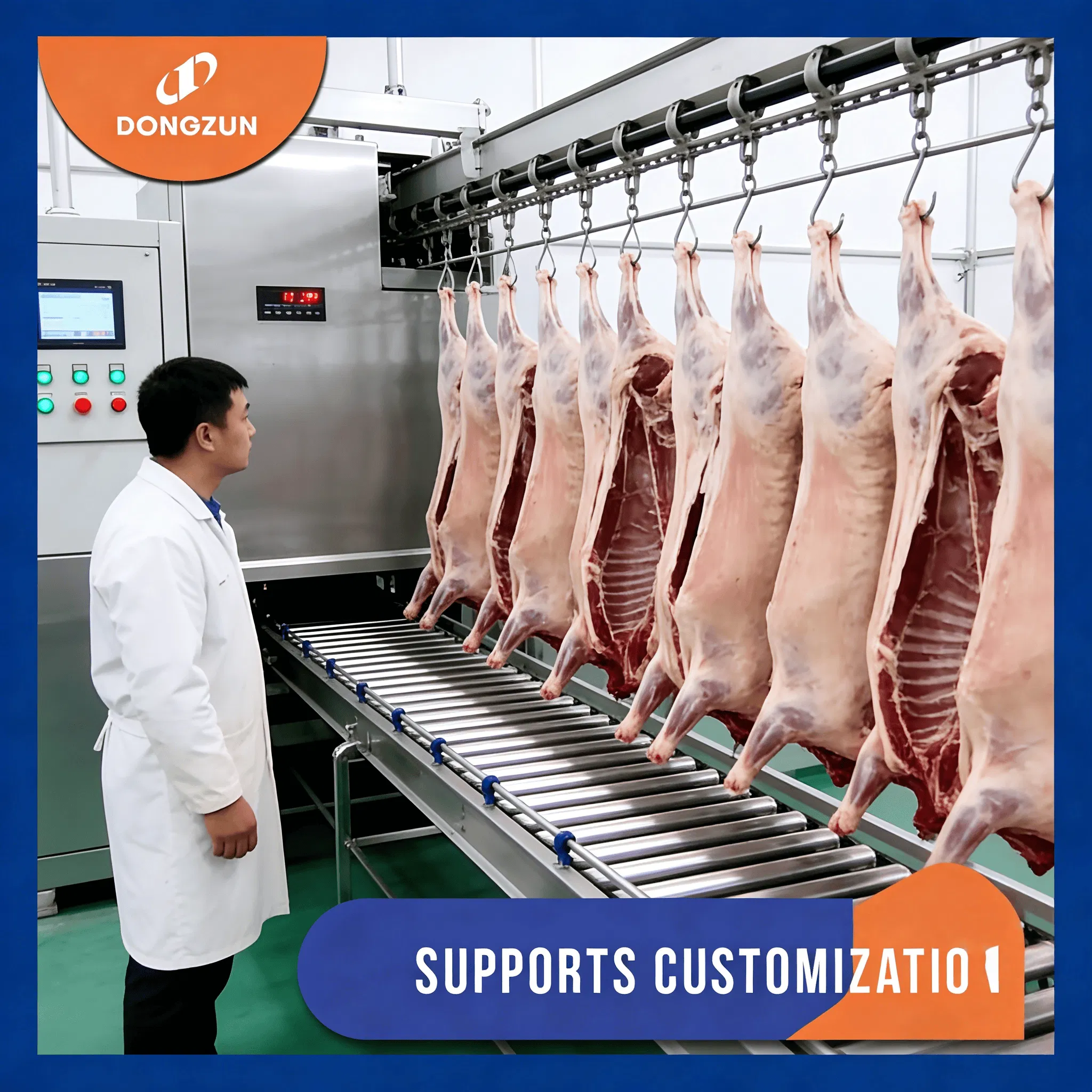 Complete Slaughter Line Solutions with Overseas Engineering Support Available