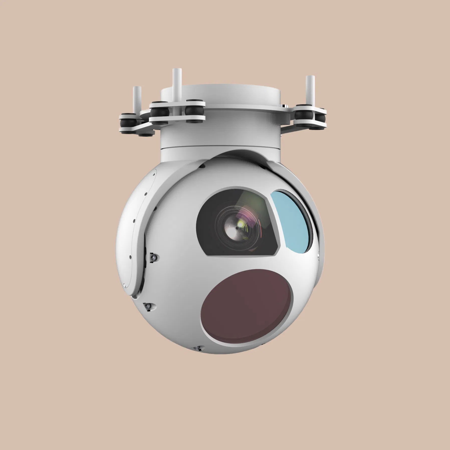 1.0X ~ 4.0X 650tvl Forest Fire Prevention Two-Axis Gimbal System