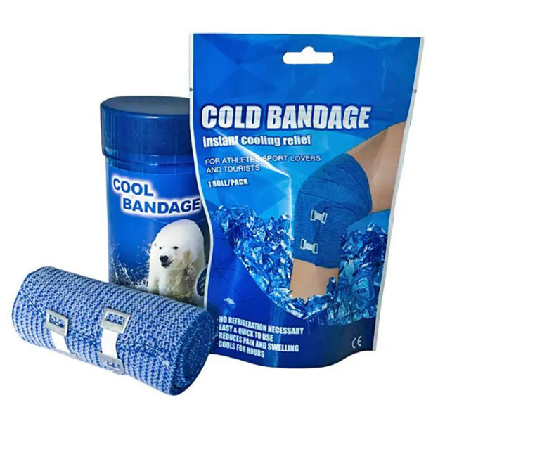 Ankle Ice Pack Wrap for Injuries Reusable- Foot Ice Pack, Stretchable Cold Pack Compression Therapy for Plantar Bandage