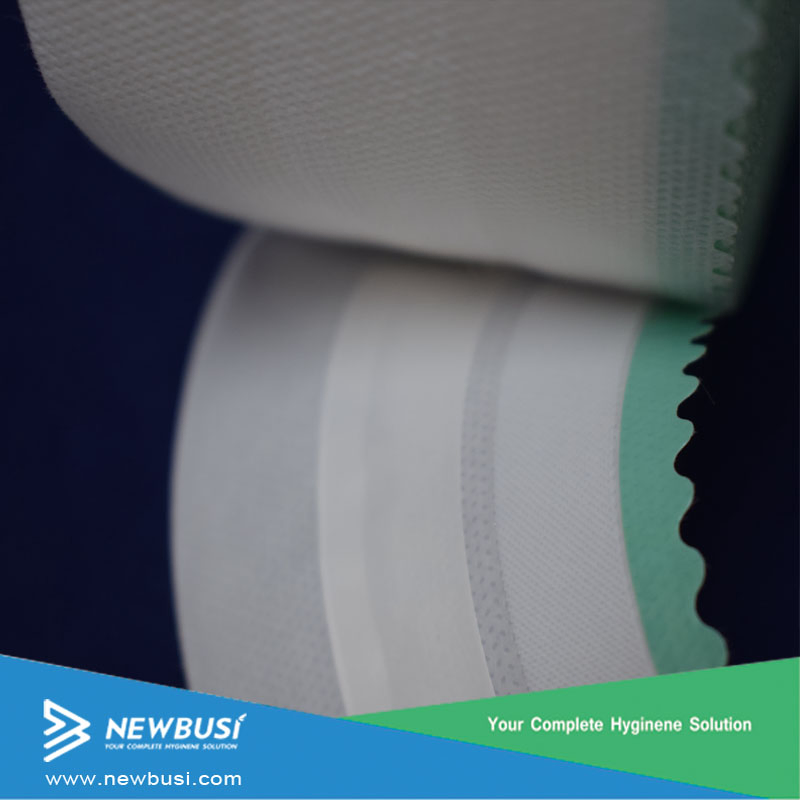 Nonwoven Magic Side Tape for Baby &amp; Adult Diaper Raw Material From China Factory