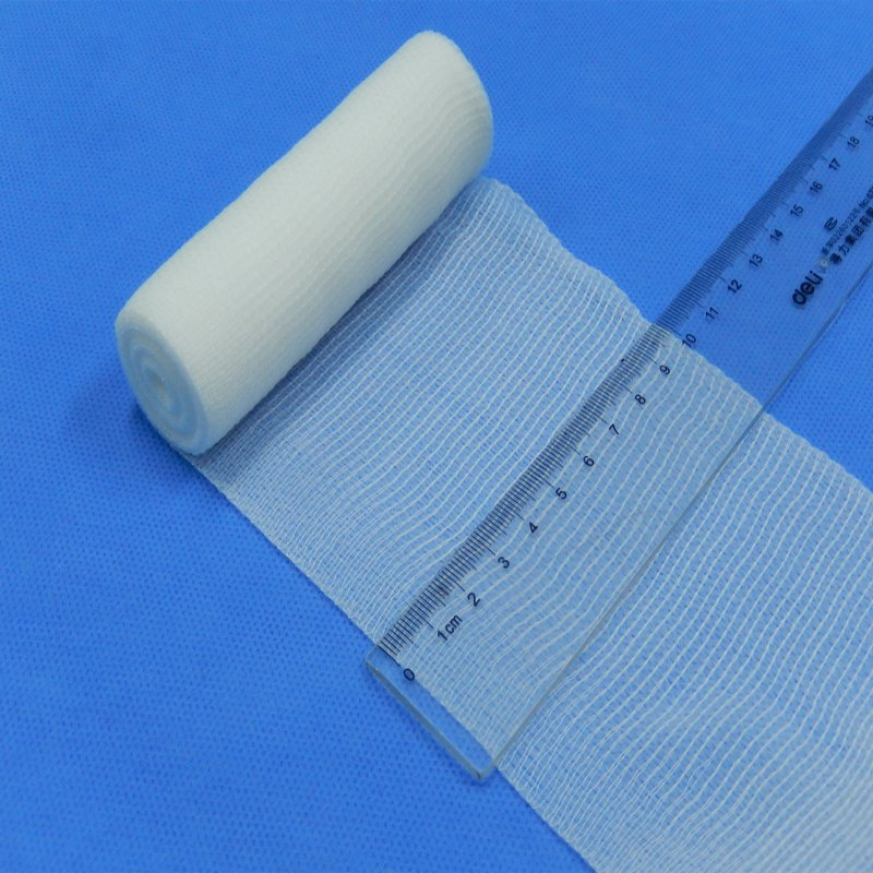 Cheap PBT Bandage Medical Fiber Non-Adhesive Elastic Bandage Roll for Injury Wrap