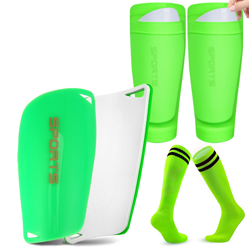 Football Socks Leg Warmers Three-Piece Men's and Women's Children Adult Anti-Slip Professional Sports Protection Set