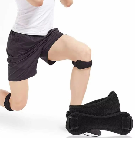 Factory High Quality Adjustable Brace Knee Sleeve Wrap Cap Stabilizer Sports Protection Patellar Belts