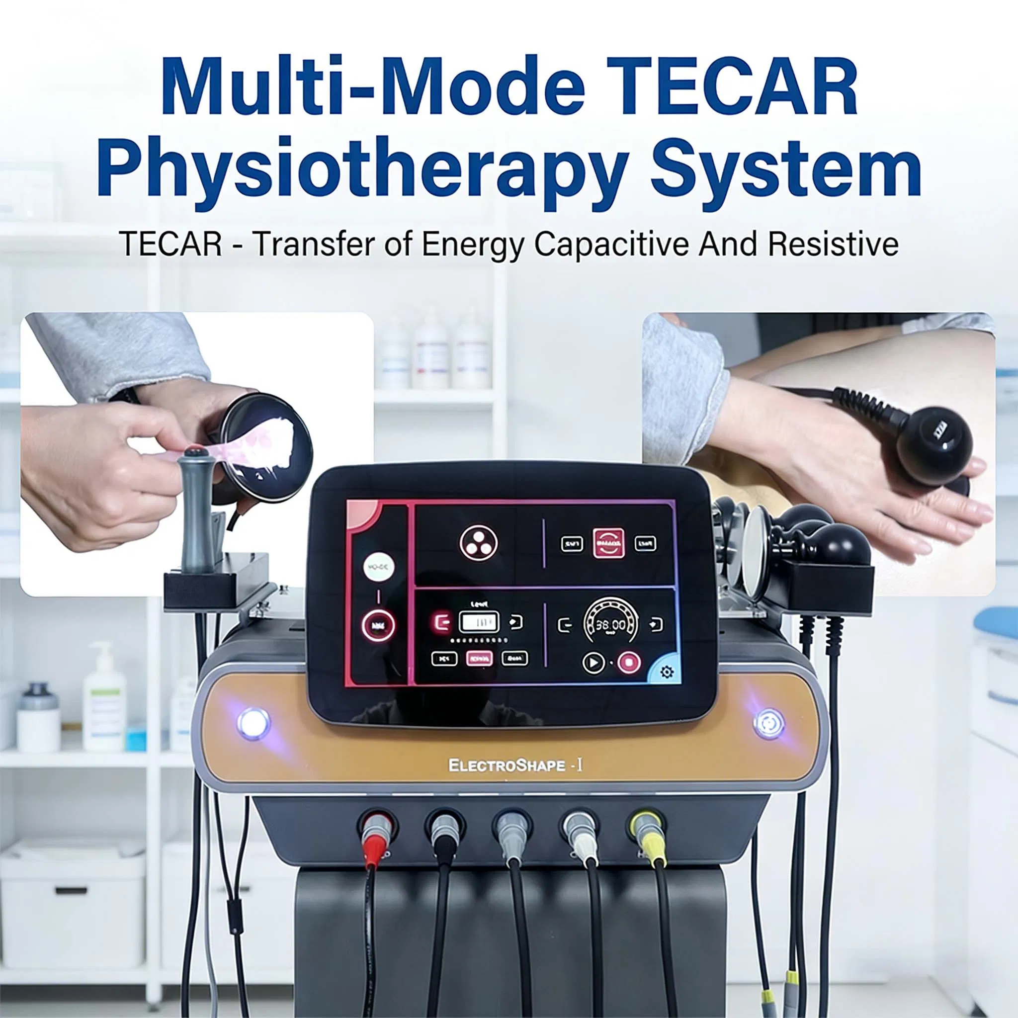 Tecar Therapy Machine for Rehabilitation and Sports Injury Recovery