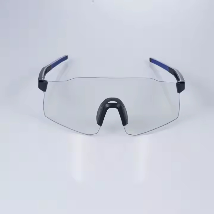 Professional UV Protection Sports Eyewear Glasses Photochromic Blue PC Lens Cycling Glasses for Adult Unisex