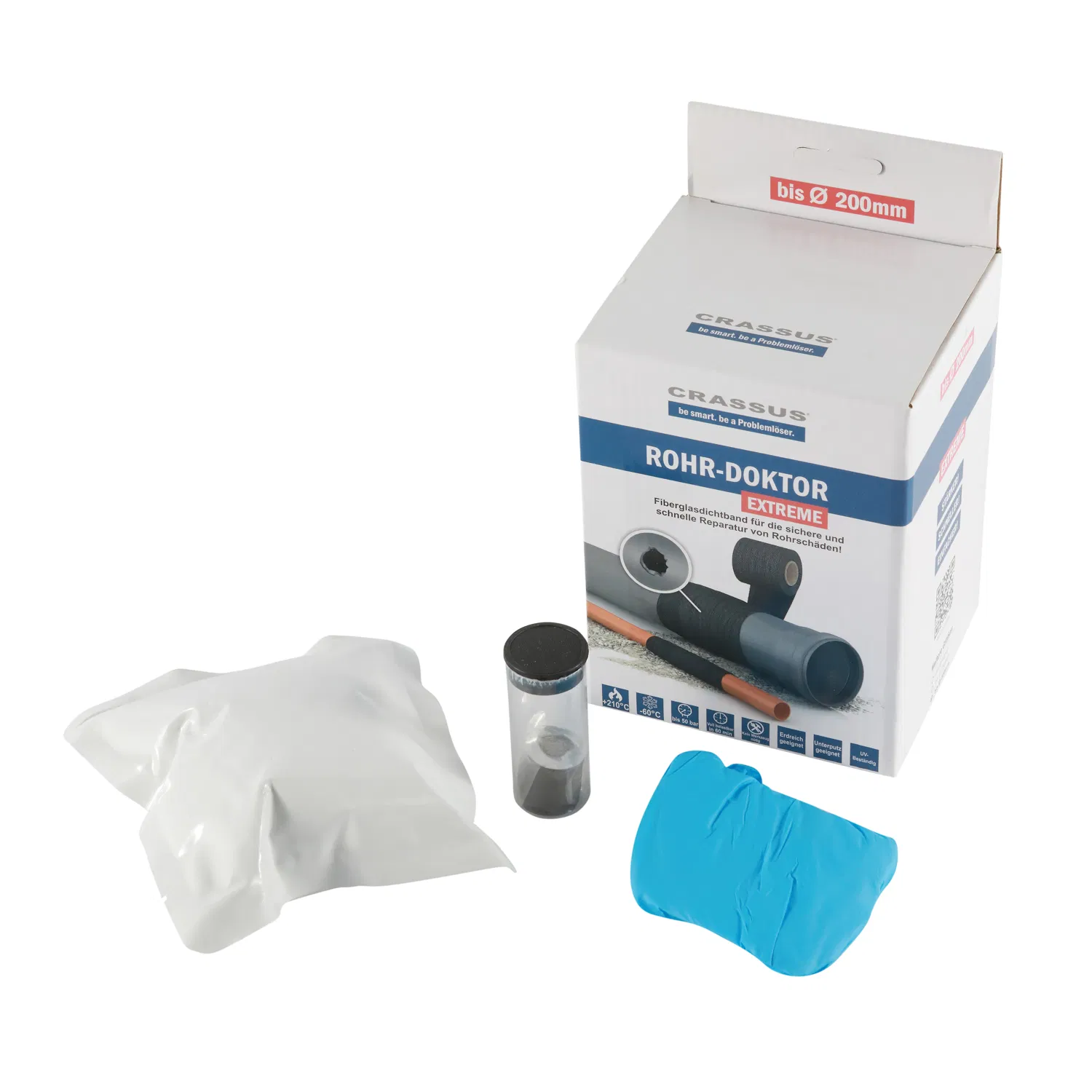 Fibreglass Repair Bandage Leak Sealing Emergency Pipe Repair Tape Fiber Fix Tape