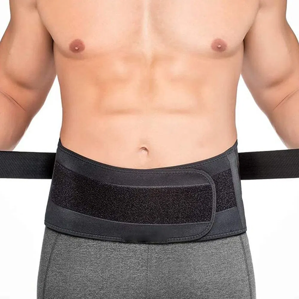 Waist Support Belt Lower Back Brace with Double Elastic Straps Wbb19930