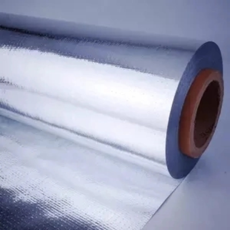 Double Sided Aluminized Woven for Roof Insulation Materials