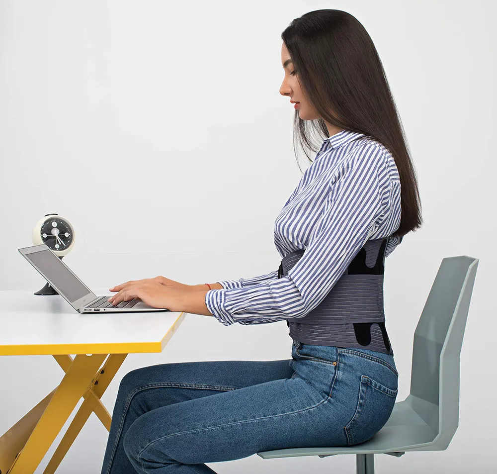 Adjustable Breathable Back Support