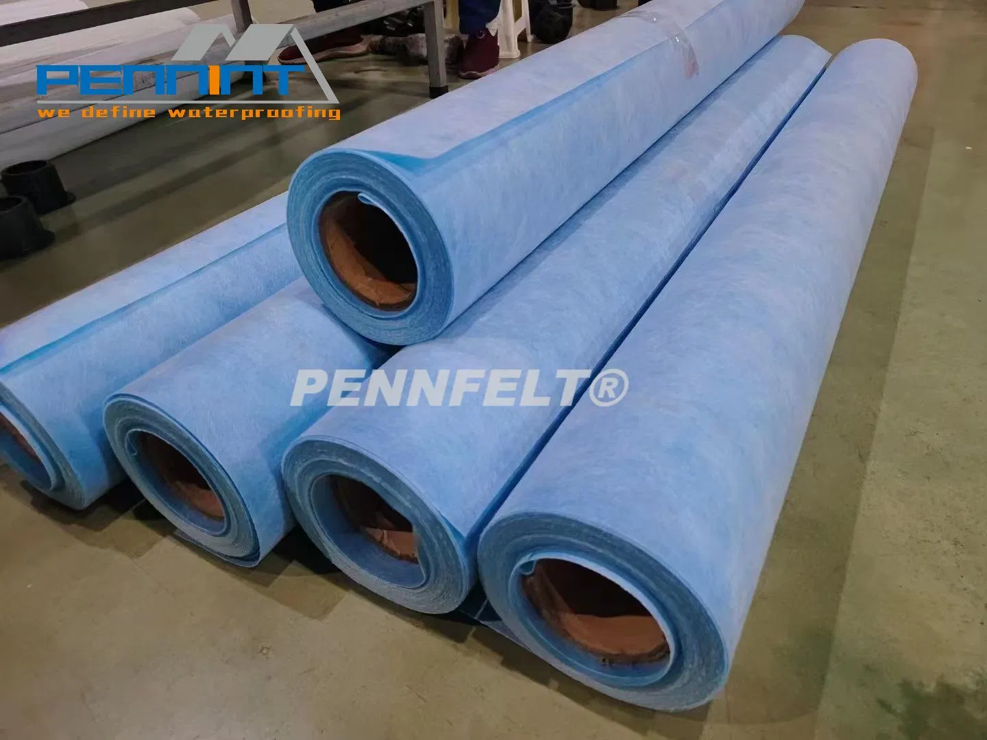 15mil/30mil/45mil Customized Colored PP Membrane/PE Waterproof Material