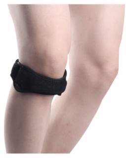 Factory High Quality Adjustable Brace Knee Sleeve Wrap Cap Stabilizer Sports Protection Patellar Belts