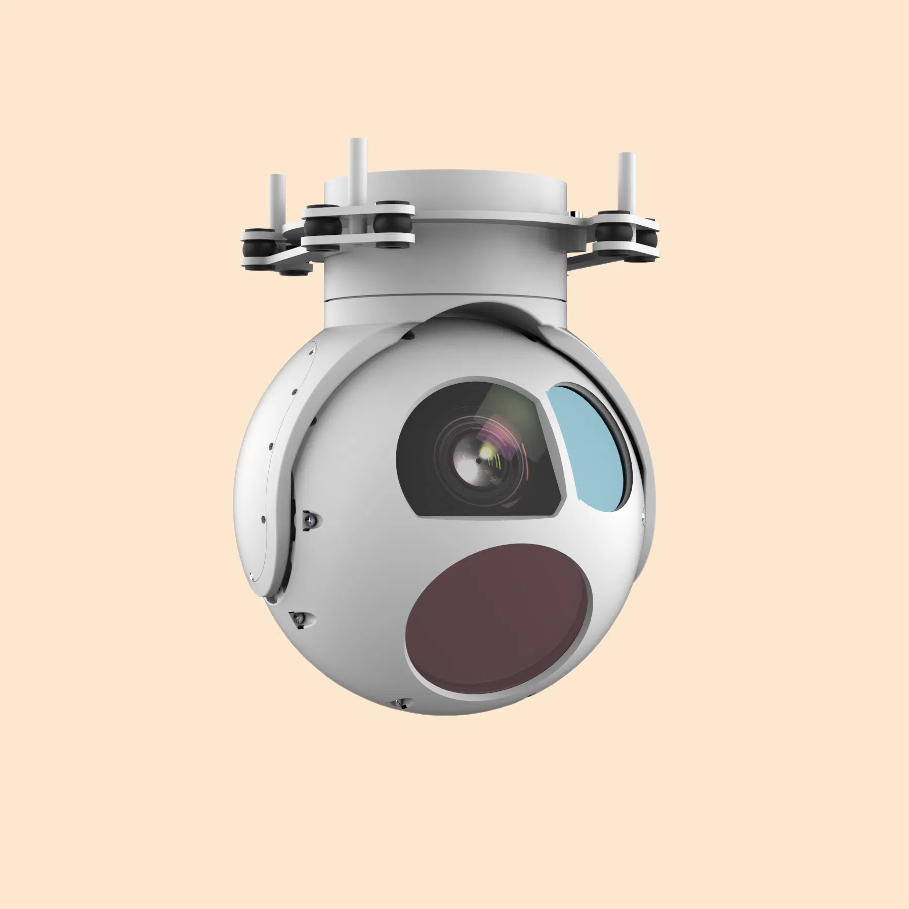 1.0X ~ 4.0X 650tvl Forest Fire Prevention Two-Axis Gimbal System