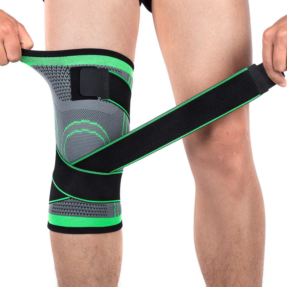 2020 Best Sports Elastic Knee Brace Knee Compression Sleeve Support for Joint Pain Relief, Arthritis and Injury Recovery