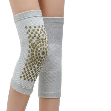 Reusable Silicone Knee Support Wormwood Knee Compression Sleevewith Compression Band Small Medium Large for Post-Surgery Recovery