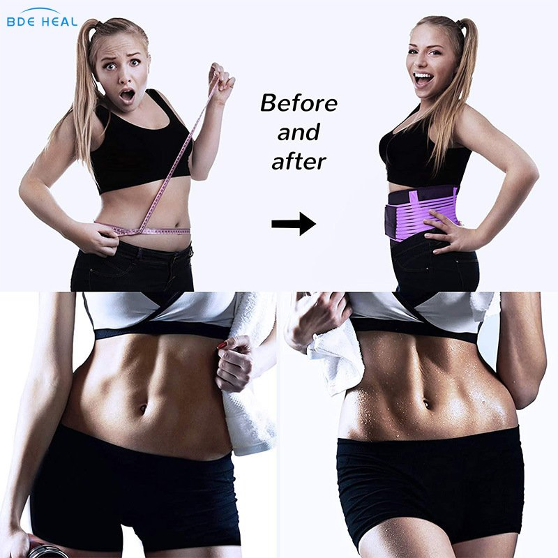 Adjustable Waist Belt Belly Belt Trainer Lumabr Back Support for Men&Women