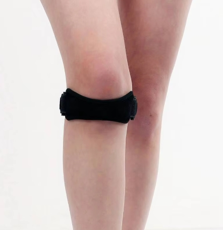 Factory High Quality Adjustable Brace Knee Sleeve Wrap Cap Stabilizer Sports Protection Patellar Belts