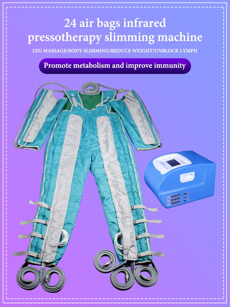 24 Cells Air Pressure Lymphatic Drainage Pressotherapy Infrared Presoterapia Beauty Equipment