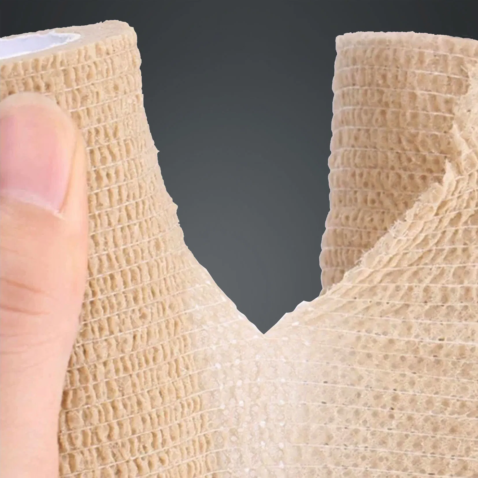 Wound Care Dressing Fixation Non-Woven Self Adhesive Elastic Bandage Finger Wrist and Ankle Vet Wrap