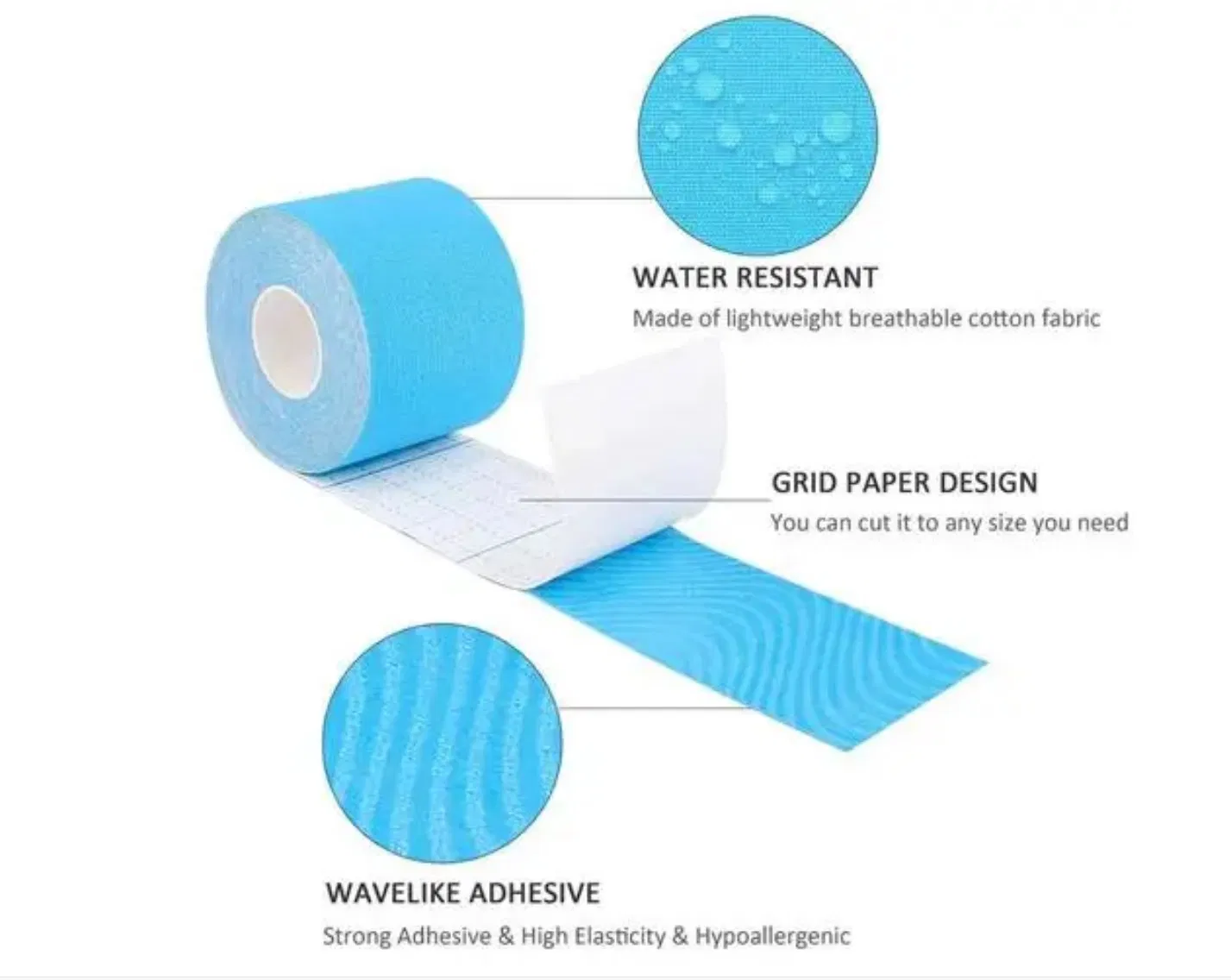 Premium Elastic Kinesiology Sports Support for Injury Prevention