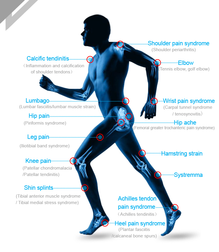 Professional EMS Shockwave Therapy Machine 2 in 1 for Muscle Stimulation and Sports Injury Recovery Electric Muscle Stimulation Device