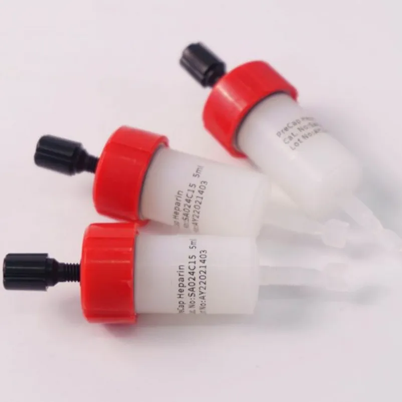 Precap Heparin Packaging