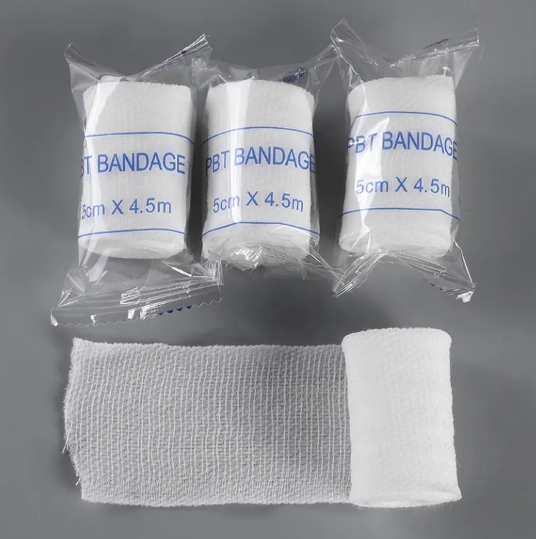 PBT Elastic Bandage for Sports Injury Recovery and First Aid Fixation