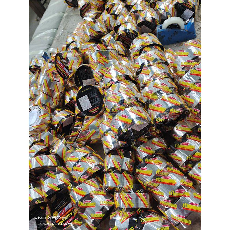 Premium Aluminum Foil Leak Barrier Wrap with Self-Adhesive Backing