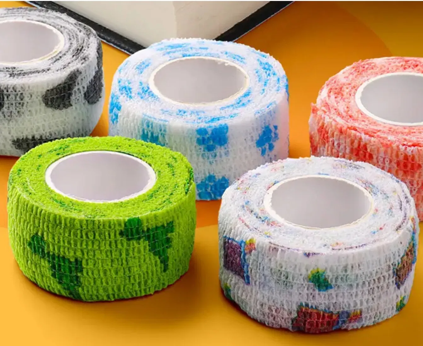 Soft and Flexible Self-Adhesive Bandage for Animal Care