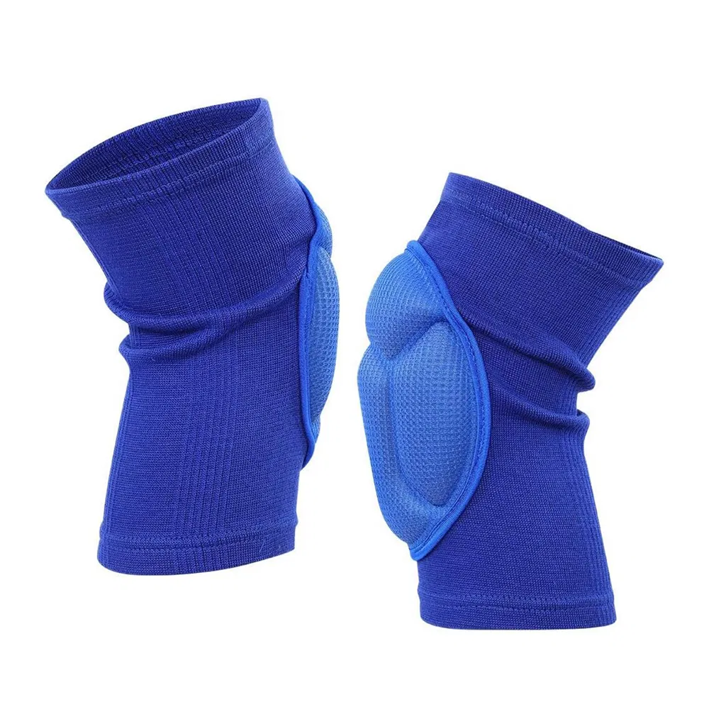 Knee Protector High Stretchy Knee Protection Reble Professional Crashproof Knee Support for Sports Black