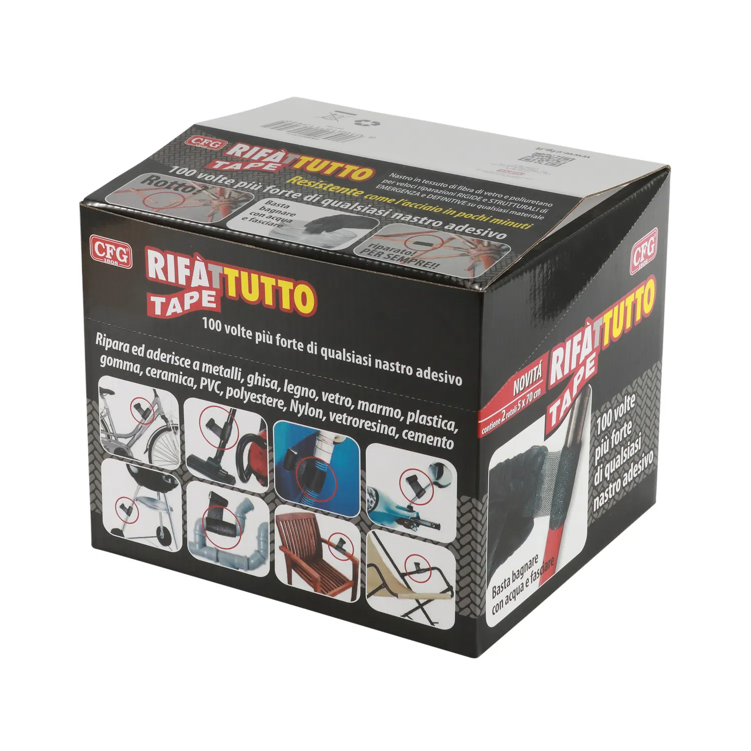 Fibreglass Repair Bandage Leak Sealing Emergency Pipe Repair Tape Fiber Fix Tape