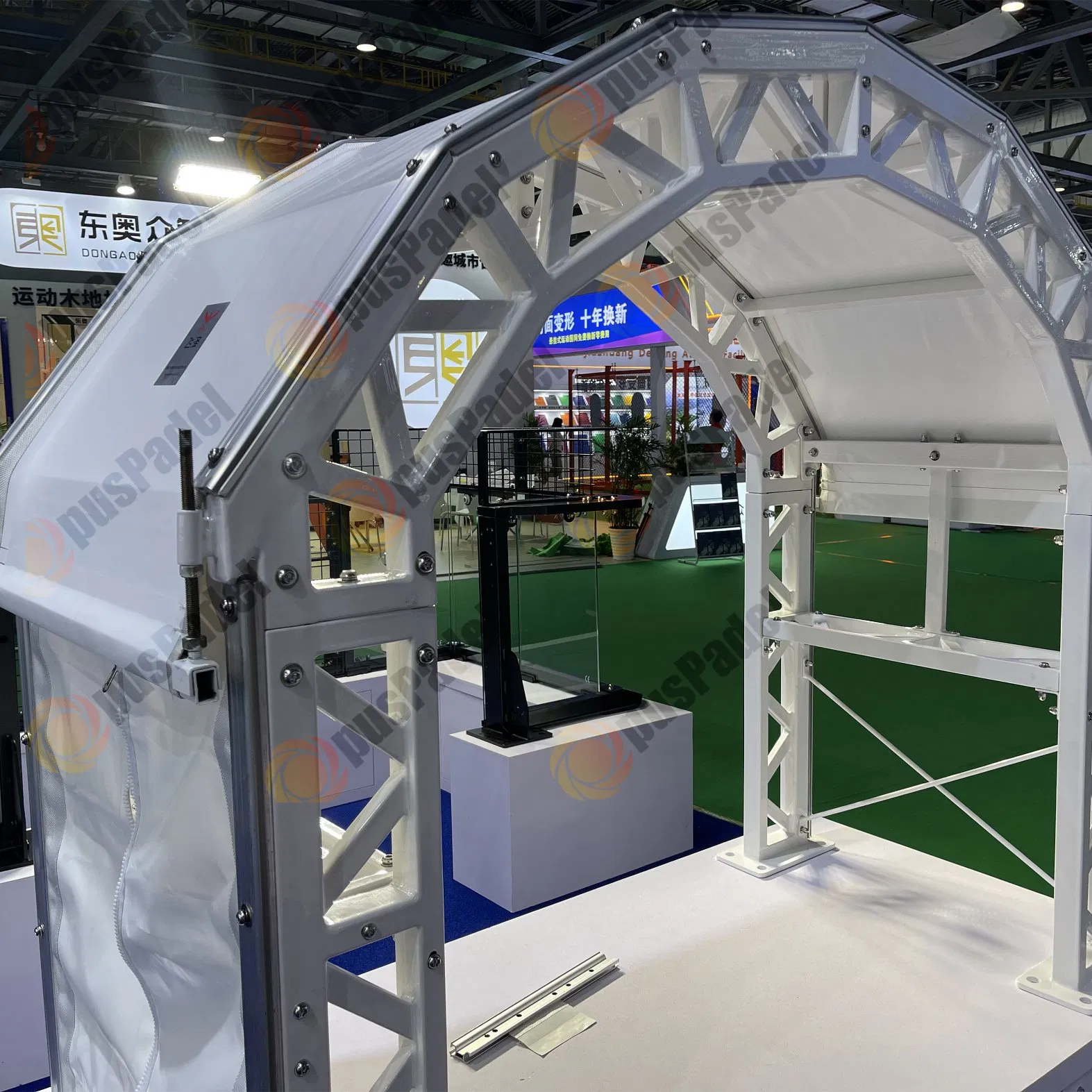 Sport Tent for Paddle Court Covering for Football Pitch Professional Outdoor Padel Wind Protection Roofs