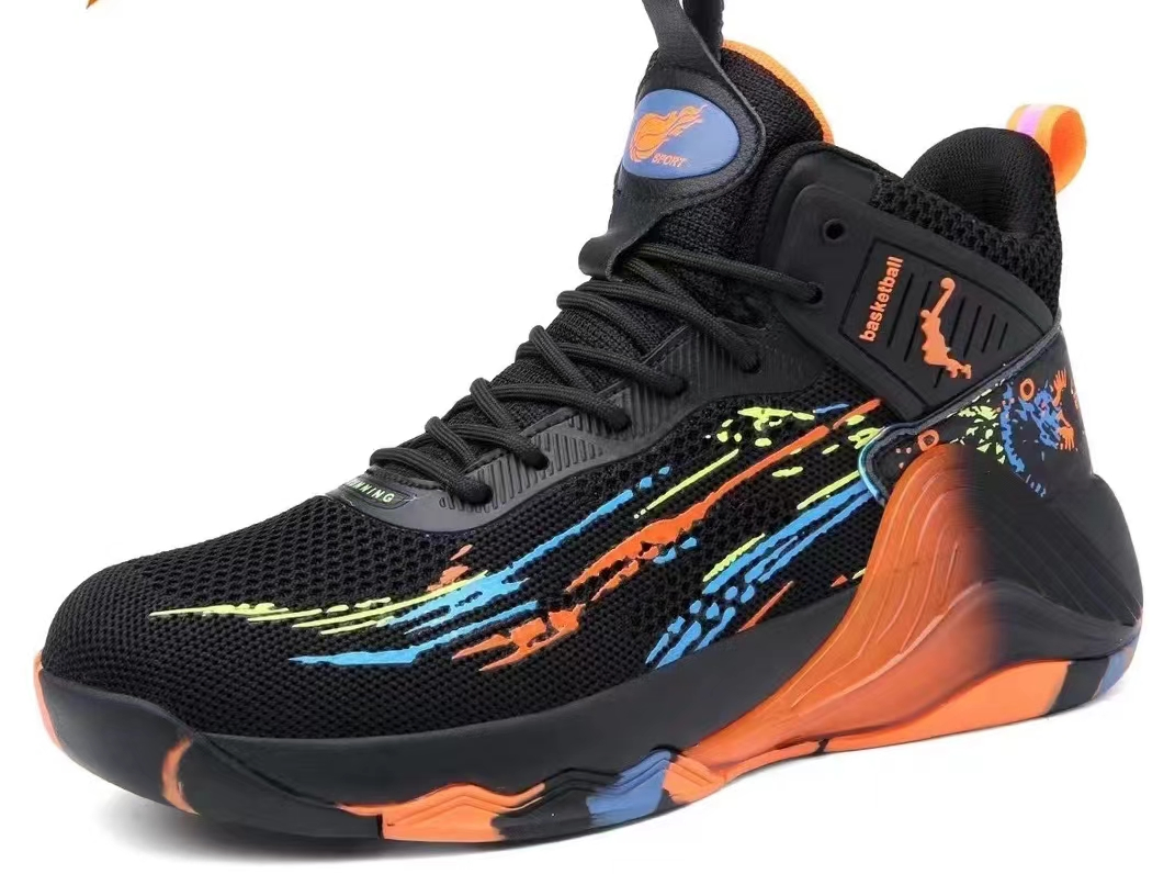 Branded Athletic &amp; Sports Shoes Professional N B a Basketball Shoes with Ankle Protection and Injury Recovery Functions Unisex Sneakers Men Shoes Footwear