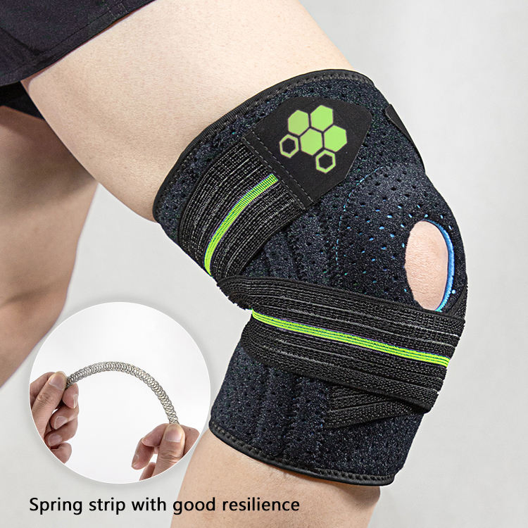 Open Patella Knee Support Brace for Enhanced Stability