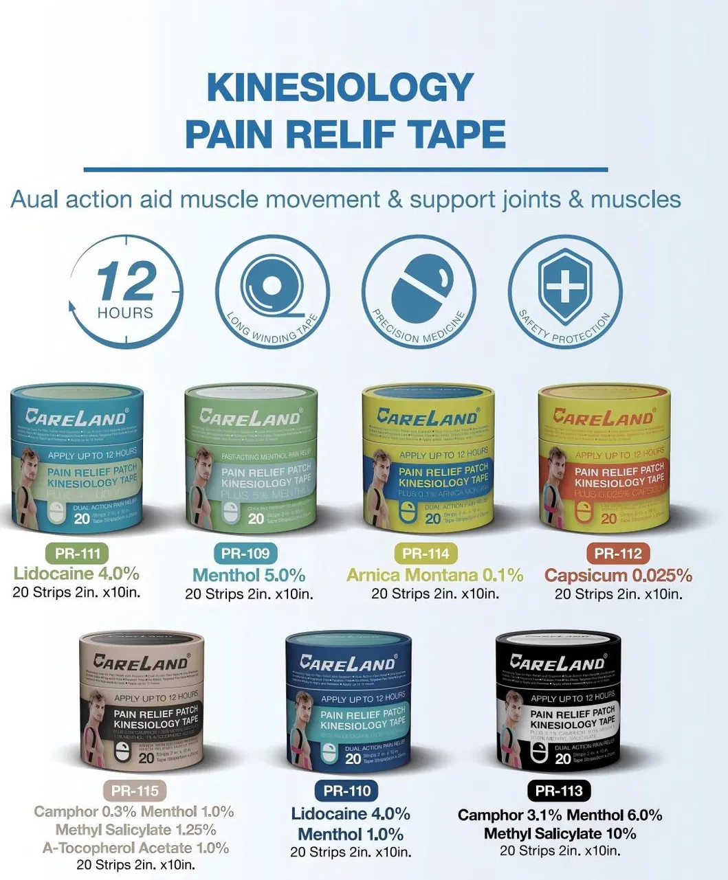 Kinesiology Tape Display